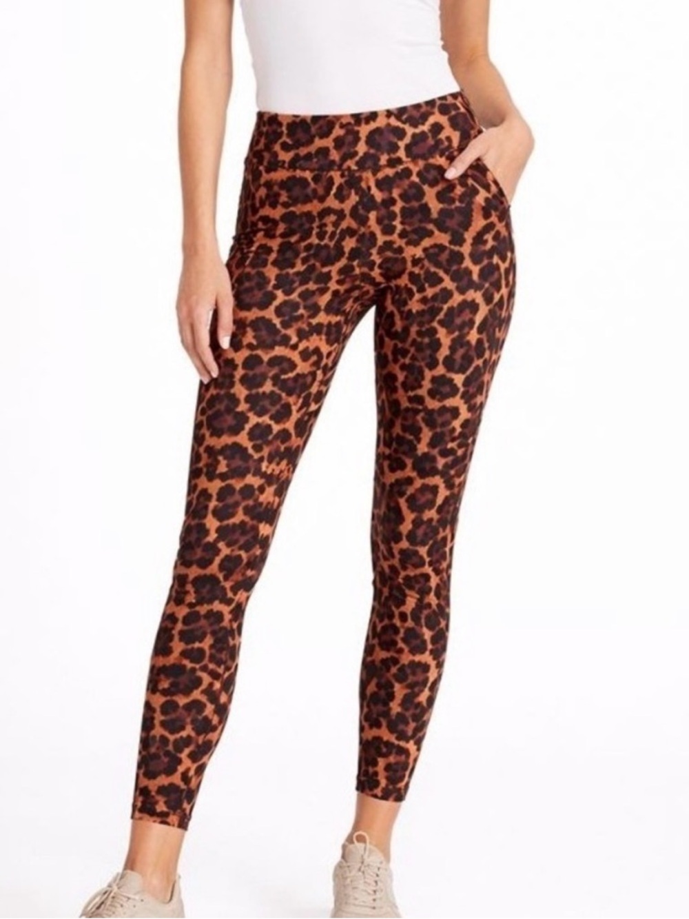 J. Crew Weekend Animal Print Leggings Size L